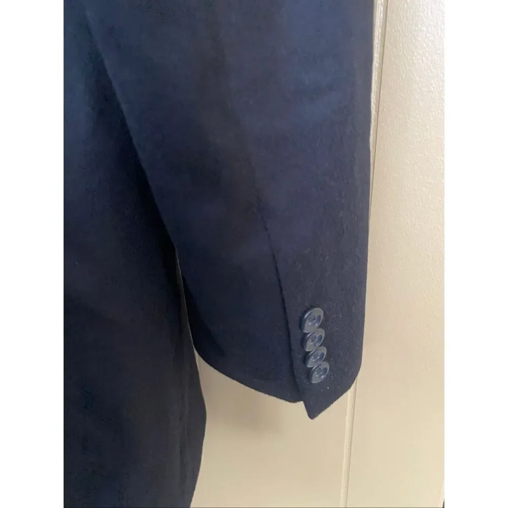 Jos A Banks men 46 XL 100% cashmere sport coat black
